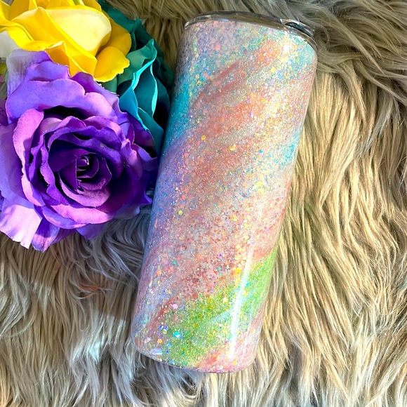 Rainbow Milky Way Tumbler - Picture 1 of 3